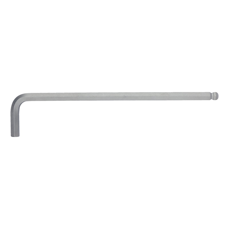 CAROLUS Winkelschraubendreher Mit Kugelkopf 3 Mm – L-Form, Bit-Stahl, Phosphatiert, 126 Mm Lang