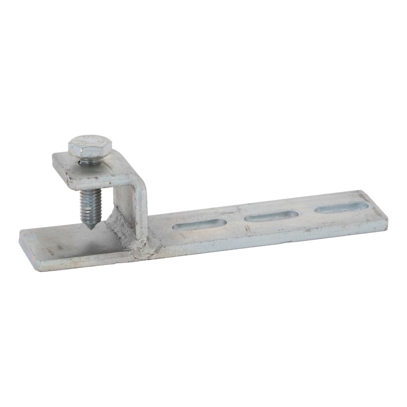 Patte de serrage horizontale sur IPN pour chemins de câbles