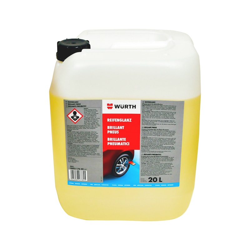 Nettoyant pour pneus - effet lustrant et brillant