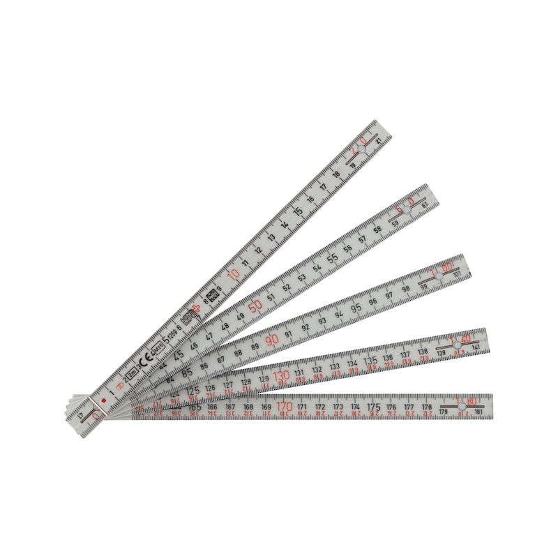 Mètre à branches composite LongLife - 2m - durable et précis