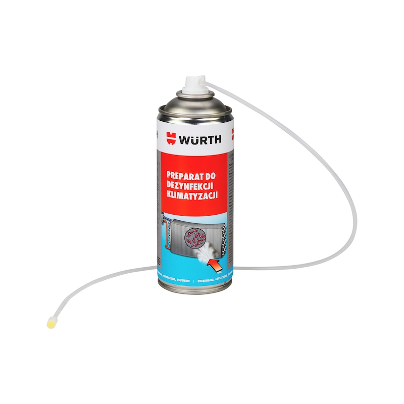 Air conditioning disinfectant spray
