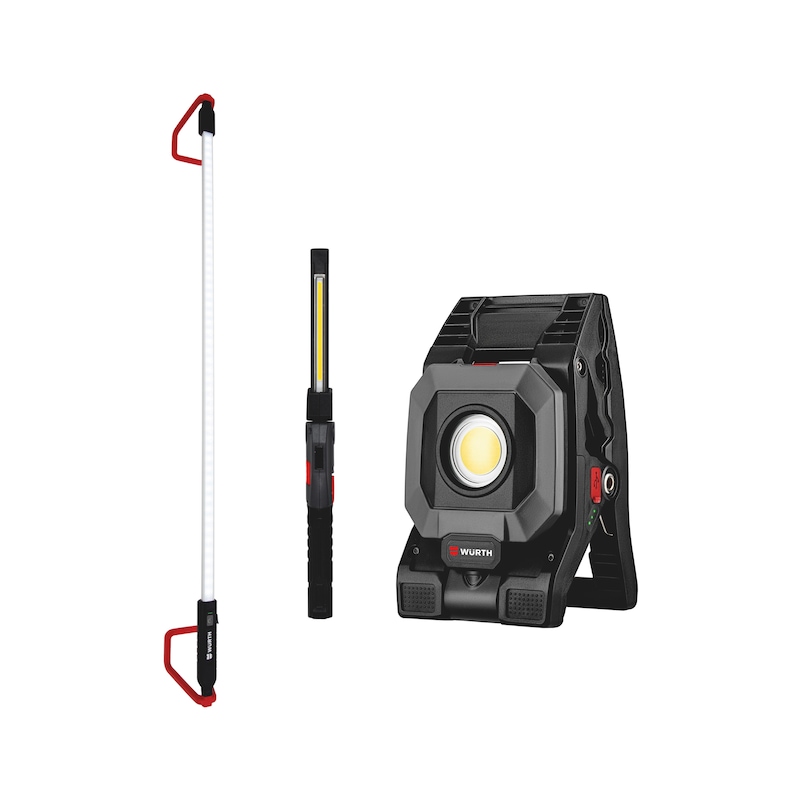 充填式LEDライトセット Ergopower TINY/CLAMP/URANUS 3pcs