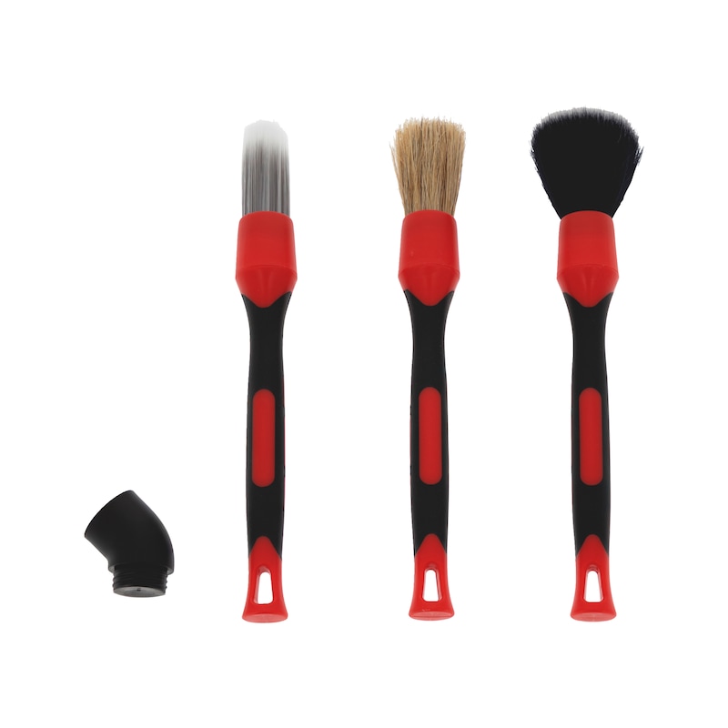 Jeu de 3 pinceaux de detailing