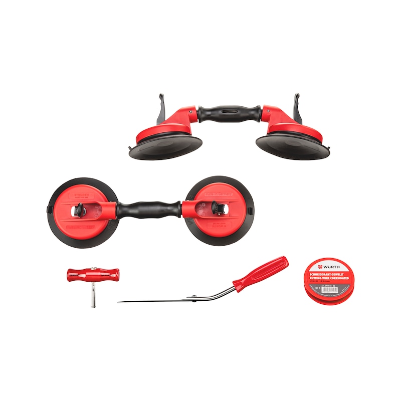 Kit découpe pare-brise 5 pcs - dépose facile des vitres