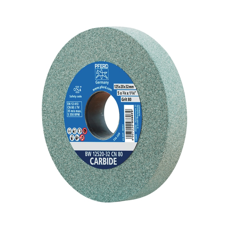 Pferd Tools Schleifbockscheibe 150x20mm Bohrung- 32 mm A60 zum Schärfen von HSS-Bohrern Pferd Tools Schleifbockscheibe 150x20mm Bohrung- 32 mm A60 zum Schärfen von HSS-Bohrern