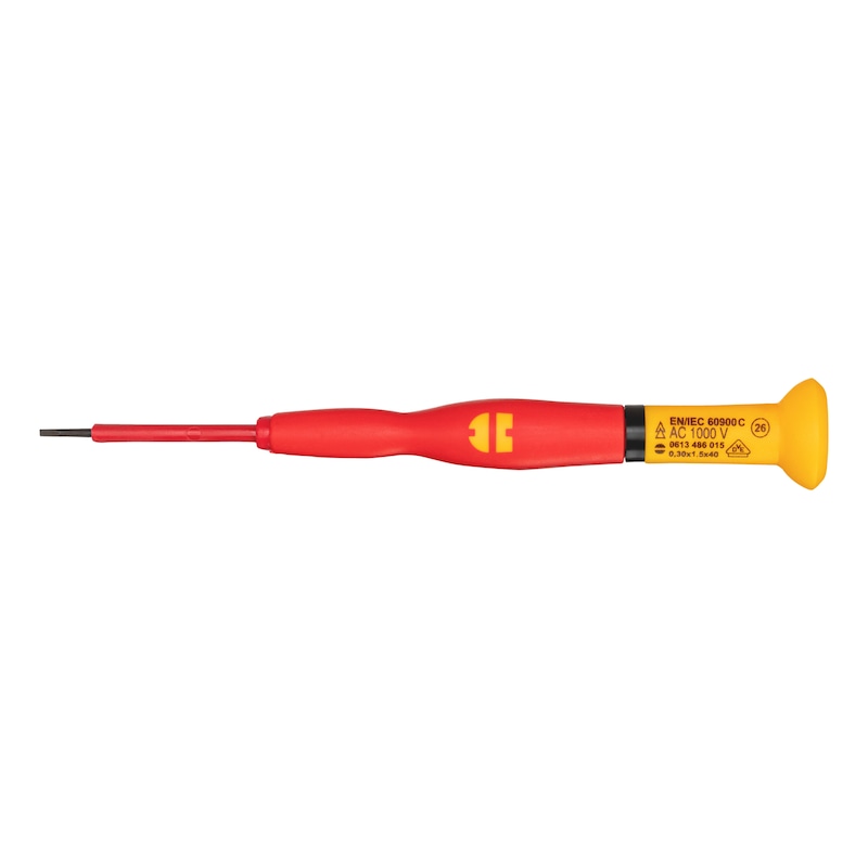 Tournevis de précision VDE isolé - embout Plat - 1000V