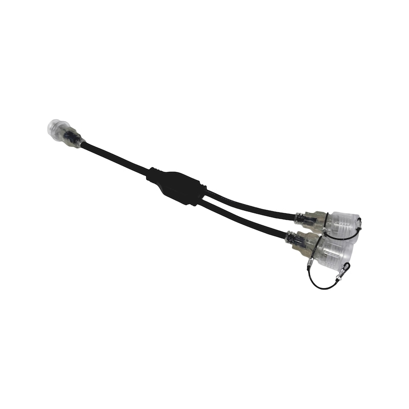 Cable connector 2-way for LED light strip 230 V