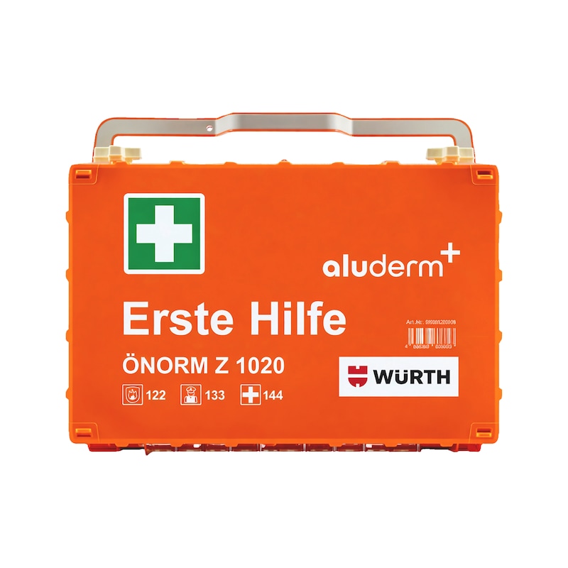 Erste‑Hilfekoffer gemäß ÖNORM Z 1020:2025