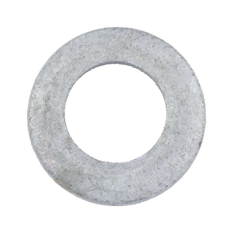 Rondelle plate - DIN 7989-1 - acier galvanisé à chaud 100 HV