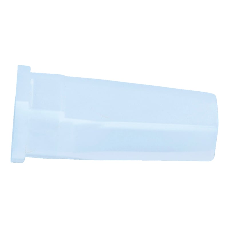 Capuchon isolant transparent pour cosses plates mâles