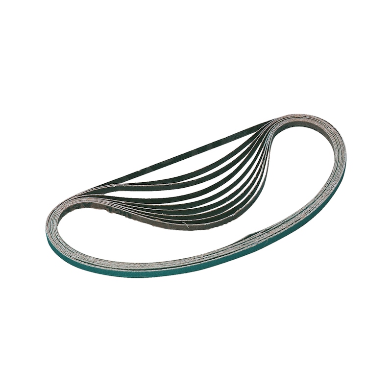 Courroie abrasive tissu zirconium pour lime à affûter