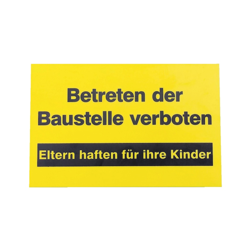 Oplysninger, krav, sikkerhedsskilte