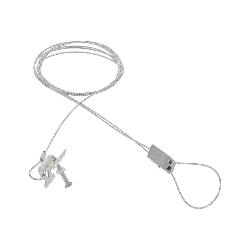 Système de fixation et suspension par câble prémonté Shotlock