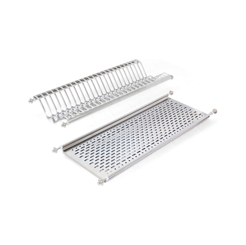 Buy Plate rack system, stainless steel, Emuca online