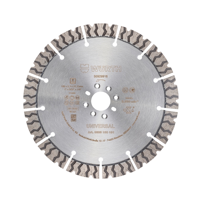 Disque diamant découpe-joints pour fenêtre et porte