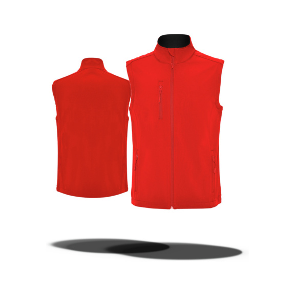 Office softshell CÓRCEGA - W-CHALECO SOFTSHELL ROJO T.L