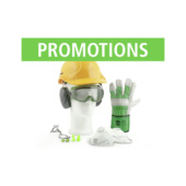 Promotions équipement de sécurité du travail