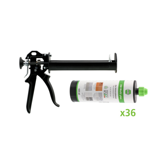 RECA Packages - PACKAGE VM MULTI PLUS ton b&eacute;ton 420 par 36 + pistolet ECONOMAX