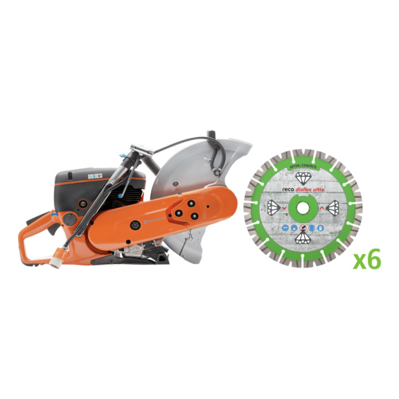 RECA Packages - PACKAGE DIAFLEX 6 disques ULTRA + tron&ccedil;onneuse thermique K770