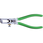 Dip-insulated wire-stripping pliers