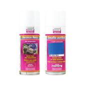 Acrylic spray paints