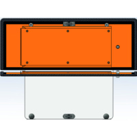 INOX FOLDING NUMBER PLATE PANEL
