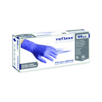 GLOVES NITRILE HEAVY-DUTY BLUE