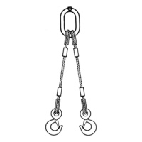 WIRE ROPES - 2-LEG SLING