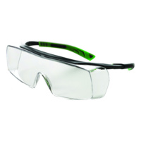 DEVICE CAN BE POSITIONED OVER CORRECTIVE GLASSES