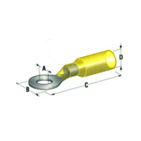 TERMINALES PREAISLADOS TERMORRETRÁCTILES ESTANCOS AMARILLOS