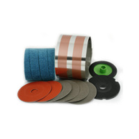 Kit de disques auto-agrippants pour le meulage en biseau et de surface DISC