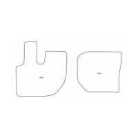 ALFOMBRILLAS PARA DAF LF (1 +1) desde 2001