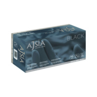 BLACK NITRILE GLOVES