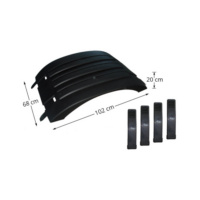 PROTECTOR SUPERIOR DE PARAGOLPES CON 4 TIRANTES