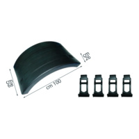 PROTECTOR SUPERIOR DE PARAGOLPES TRASERO CON 4 TIRANTES