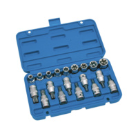 SOCKET SET 1/2 TX MALE/FEMALE