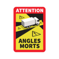 TRUCK SIGN BLIND SPOT