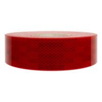 CINTA REFLECTANTE ROJA DE 3M