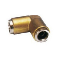 Racores rápidos de latón en forma de codo