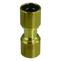 RACORES PARA APLICACIONES NEUMÁTICAS, DE APERTURA RÁPIDA, RECTOS, DE LATÓN