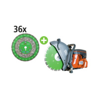 diaflex RS10H Ø350/25,4 + Husqvarna Motortrenner
