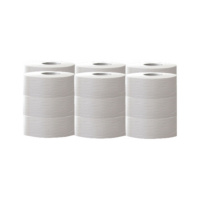 Paquete de 18 rollos de PP.HH. industrial, 2 capas laminadas. Gofrado.