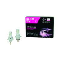 SET COMPATIBLE CON PRODUCTOS ORIGINALES SCARLED DE 12 V H4 SIMPLY
