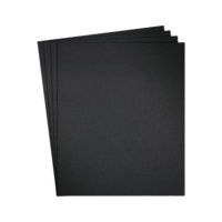 Waterproof abrasive paper sheet
