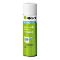Sprayable contact adhesive