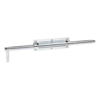 Bolzenstangenriegel weiß verzinkt