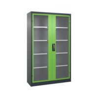 Flügeltürschränke Premium mit Sichtfenstern