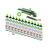 Injektionsmörtel VMU plus + ultra Cutter + ultra Ersatzklingen Aktionspaket
