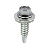 Stitching screw for sheet to steel