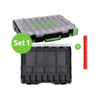 Lochsteindübel Package inkl. Koffer 8.4.1 TR mit 16 Leerboxen